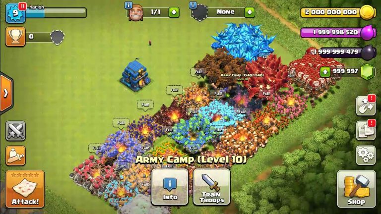The ability to remove troops in a military camp was added in Clash of Clans